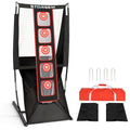 Storgem Golf Net, Golf Chipping Net,Target Training Chip Aids for Precision & Distance,with 5 Distinct Target Heights Challenge and Automatic Ball Return,Improve Your Short Game