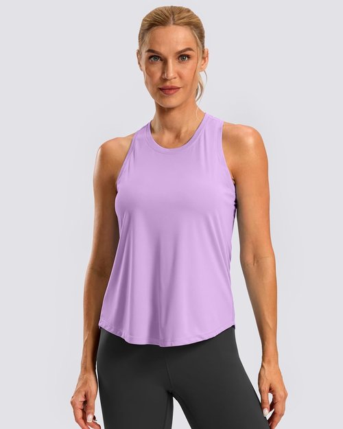 G Gradual Women's Racerback Workout Tank Top - Loose Fit Sleeveless Athletic Yoga Shirt