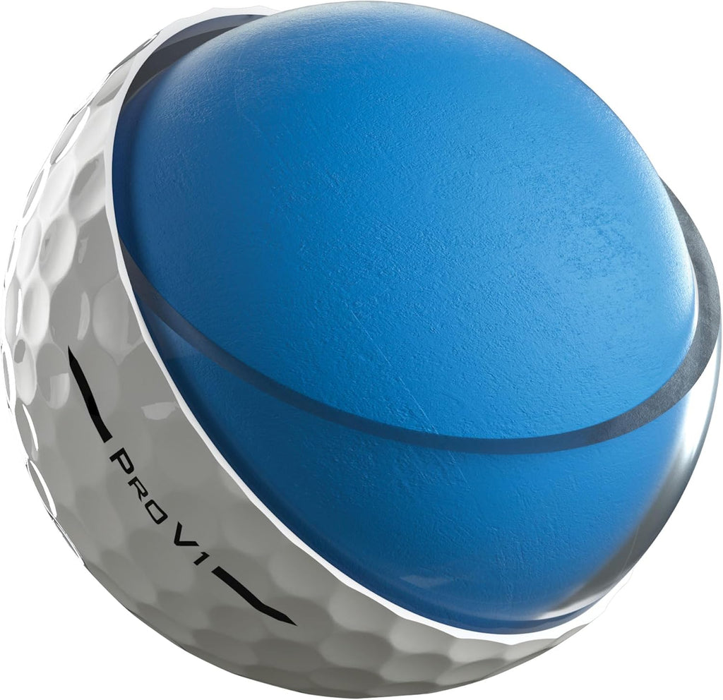 Titleist Pro V1 Golf Balls - Premium Performance for Distance and Control | 12-Pack