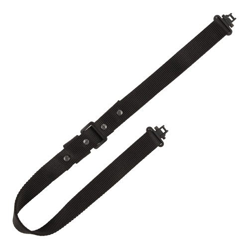 Allen Company Quick Adjusting 1 1/4-Inch Web Rifle Sling with Sling Swivels Installed