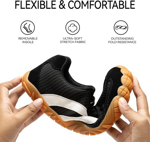 Barefoot Shoes | Women’s Casual Sneakers with Wide Toe Box - Lightweight, Breathable, Non-Slip Design