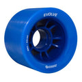 Bont Evolve Professional-Grade Indoor Roller Skate Wheels - High-Performance Polyurethane Speed Wheel Set - Blue 88A - Set of 4 wheels (Blue 88A)