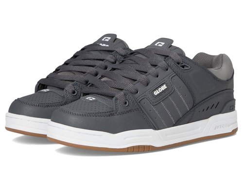 Globe Fusion Mens Footwear, Color: Charcoal/White, Size: 12 (GBFUS-Charcoal_WHITE-12)