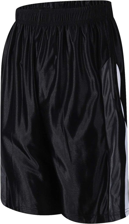 Abovewater Men’s Basketball Shorts - Deep Pockets & Drawstring for Running and Gym Training