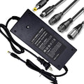 42V 2A (5 Plugs) Charger for Jetson Voyage Razor Swagtron Bird Gotrax Ninebot Segway Hiboy 36V 10S Lithium-ion Battery Converter Interfaces 3 Prong (8mm/12mm) DC (5.5 * 2.5/2.1mm) 8mm RCA/3-Pin XLR