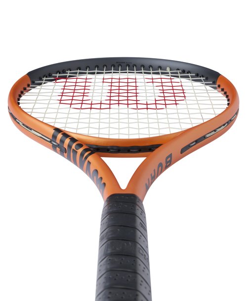 Wilson Burn V6 100LS Tennis Racket - Orange, Grip Size 1-4 1/8"