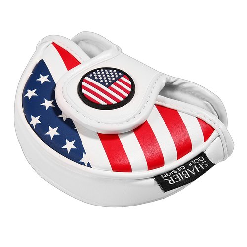 Stars & Stripes Mallet Putter Headcover - Golf Club Cover