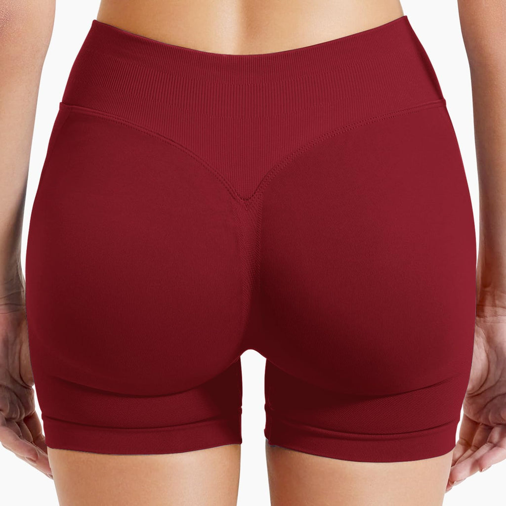Skiennix Women’s Workout Shorts - Scrunch Butt Lifting & Tummy Control | Comfy Seamless Gym Biker Shorts