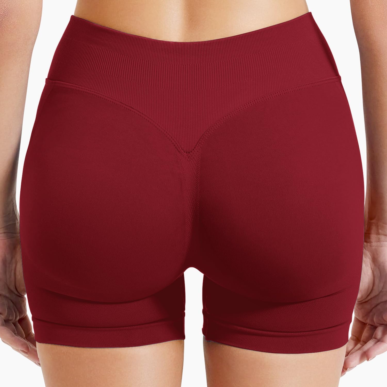 Skiennix Women’s Workout Shorts - Scrunch Butt Lifting & Tummy Control | Comfy Seamless Gym Biker Shorts
