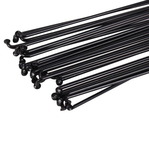 SENQI 36pcs 14G J Bend Bicycle Steel Spokes 280mm W/Nipples