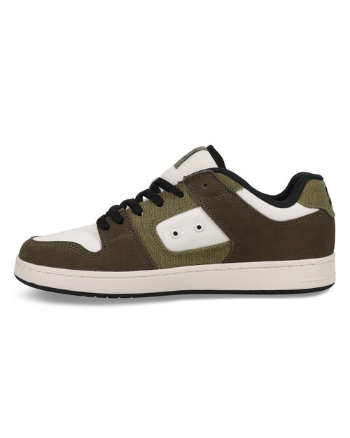 DC Men's Manteca 4 Skate Shoe, Olive/Khaki/Khaki, 5.5