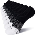 FITRELL No Show Socks for Women - 8 Pack, Non-Slip Design, Sizes 6-9 & 9-11 | Comfortable & Stylish