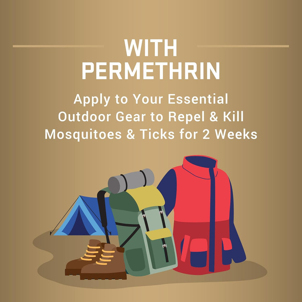 Repel Permethrin Insect Repellent Spray - 6.5 Ounces for Clothing, Gear, Tents & Sleeping Bags