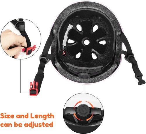 Besttravel Kids Helmet - Adjustable Toddler Safety Gear for Ages 3-8 | Multi-Sports Protection