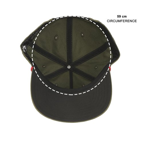 Friday The 13th Camp Crystal Lake Badge Green Retro Grandpa Snapback Hat