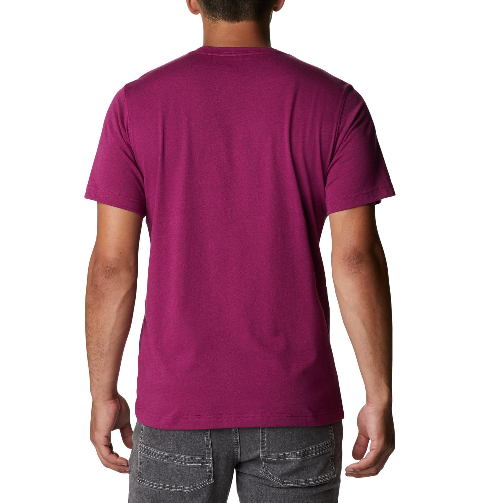 Columbia Men's Big & Tall Thistletown Hills Short Sleeve, Red Onion Heather, 2X B&T