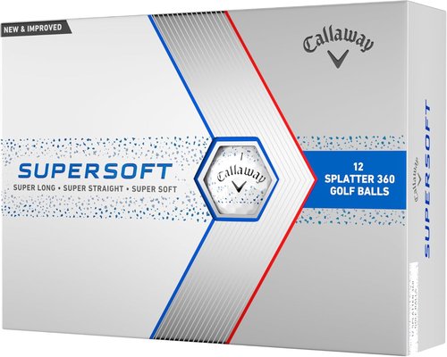 Callaway Golf Supersoft Golf Balls - Exceptional Distance & Soft Feel | 2023 Edition