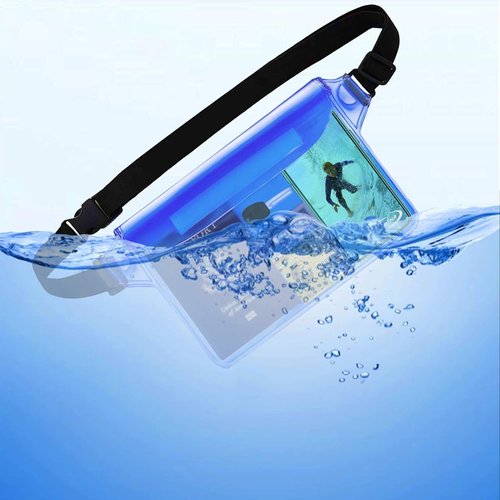 AiRunTech Waterproof Crossbody Belt Bag - Essential Accessory for Canoeing | Fits Phone, Passport & Wallet