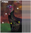 Photo-Realistic Small Game Animal Targets by [Brand Name] - Reflective Turkey Targets | 12"x18" - 10/25/50 Pack