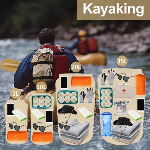 Dry Bag by [Brand Name] - Waterproof Floating Lightweight Roll Top Sack for Kayaking, Rafting, Camping & More