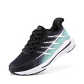 DREAM PAIRS Boys Girls Shoes Kids Tennis Athletic Running Footwear Lace Up Walking DuraPlay Breathable Lightweight Sneakers for Little/Big Kid,Size 4 Big Kid,Black/Light Green,KKUMRS2509