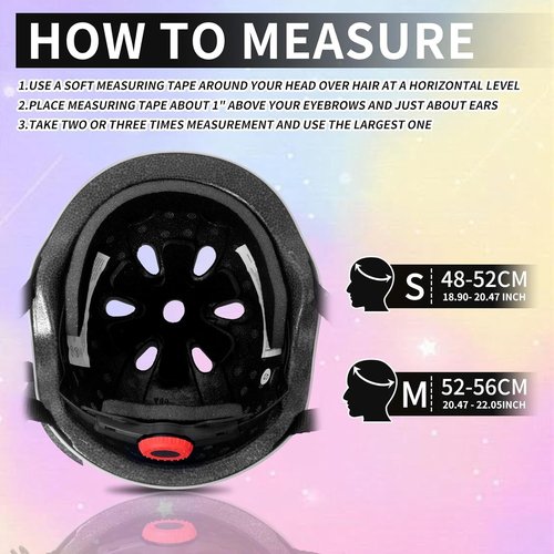 Nattork Kids Helmet - Protective Gear with Removable Liner for Skateboarding, Biking & Scootering | Ages 4-12