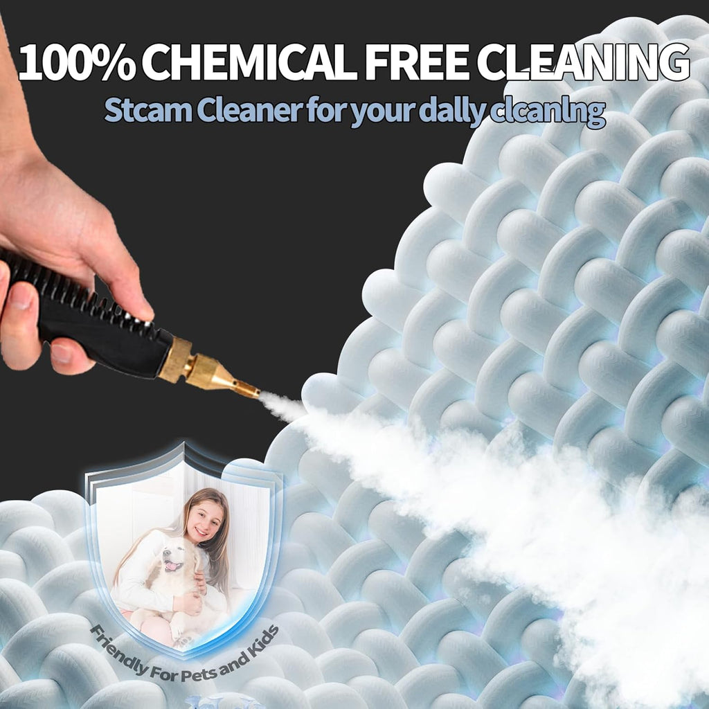 Skiennix Handheld Steam Cleaner - Portable High-Pressure Deep Cleaning for Kitchen, Bathroom & Car