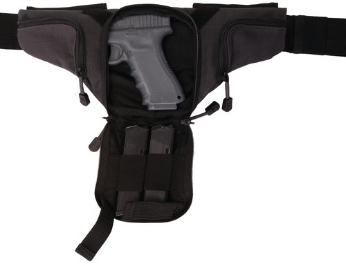 5.11 Tactical Unisex Select Carry Pistol Pouch, Fully Adjustable Strap, Style 58604ABR, Charcoal