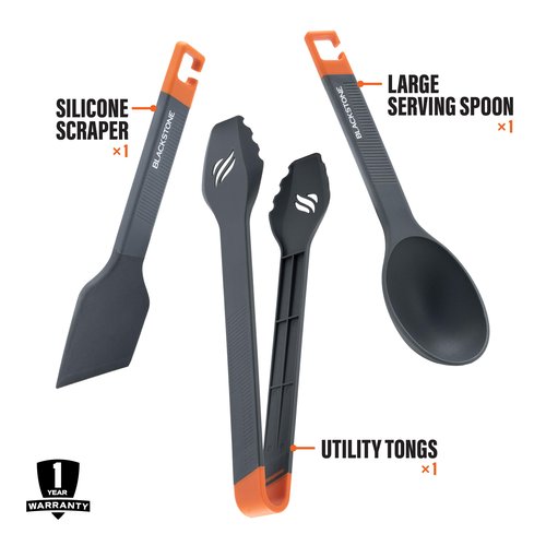 BLACKSTONE 5808 Camping Tool Set, 3-Piece