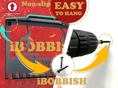 Metal Medal Hanger | Heavy-Duty Trophy Display with 20 Hooks - Non-Slip Wall Mount for Gymnastics, Race, Soccer, Swim