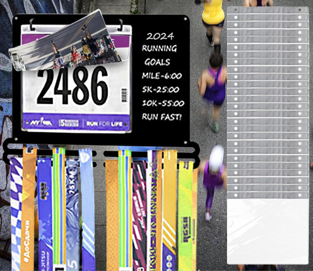 Yarlung Race Bib Holder Sleeves - 50 Pack Clear Vinyl Protectors for Runners & Athletes