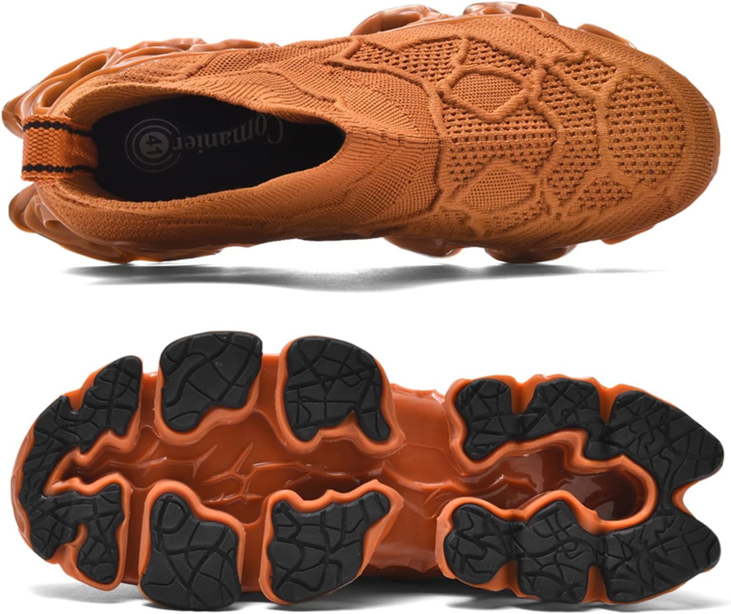Poramea Unisex Slip-On Loafers - Lightweight Mesh Casual Athletic Sneakers for Walking & Jogging