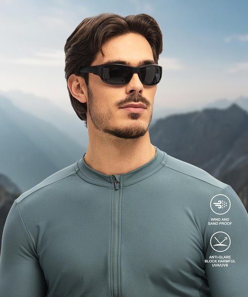 KALIYADI Polarized Sports Sunglasses - UV400 Protection for Men | Ideal for Running, Fishing, Golf