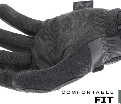 Mechanix Wear Tactical Gloves - 0.5mm High-Dexterity Design for Precision Feel | Black, Small
