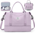 Travel Duffel Bag with Shoes Compartment, Overnight Weekender Bags for Women,Carry on Personal Item Bag