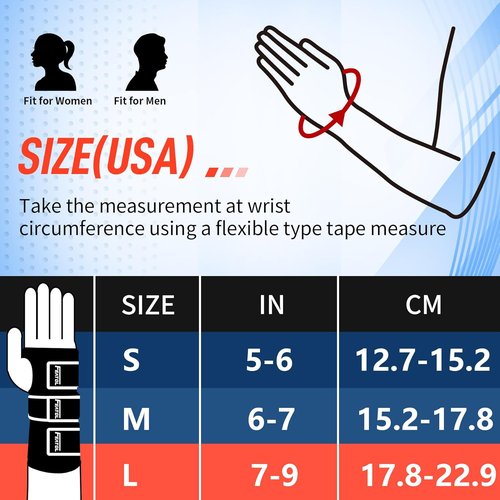 FEATOL Wrist & Thumb Brace - Right Hand L/XL | Carpal Tunnel & Arthritis Relief Glove Set