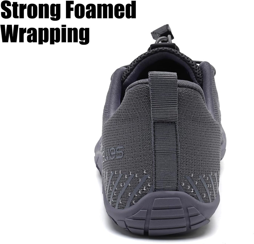 WateLves Water Shoes - Anti-Slip Barefoot Sneakers for Beach & Hiking | Breathable, Wide Toe Design