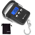 Etekcity Digital Fishing Scale - 110lb Capacity with Backlit LCD Display & Non-Slip Handle | Black