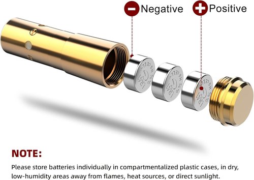 MidTen Bore Sight Laser - 9mm, .223, 5.56mm, .30-06, .25-06, .270 - Includes Batteries for Precision Alignment