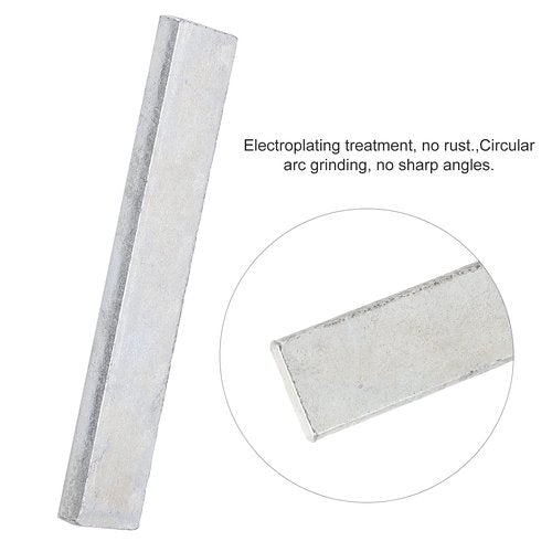 Stainless Steel Bars 2Pcs, 3.8 * 0.7'' Steel Rectangular Weights for Weighted Vest Weight-Bearing Training Toysandgames Strength Training