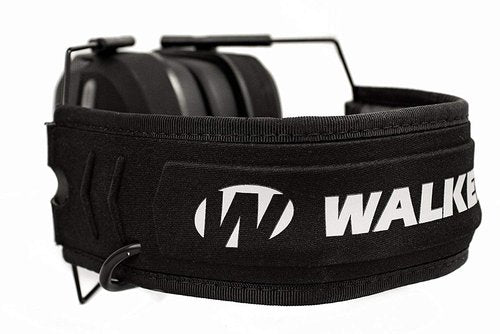 Walker's Razor Slim Electronic Quad Muff (Black) with Hearing Protection Case