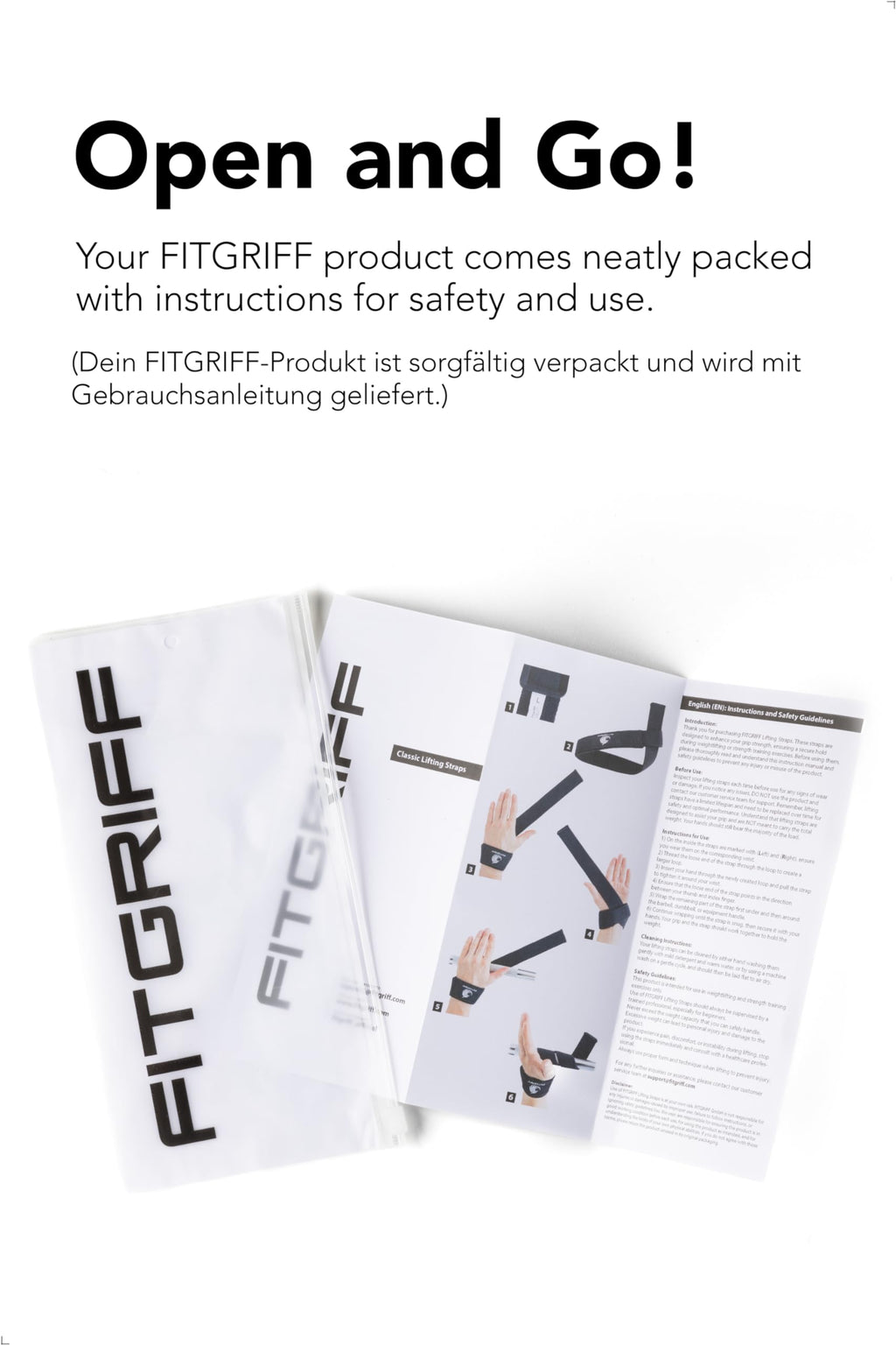 Fitgriff® Lifting Wrist Straps for Weightlifting, Gym, Deadlift, Workout (Made of Premium Cotton & Padded) - Men & Women (Standard, Navy Blue (Silicone-Grip))