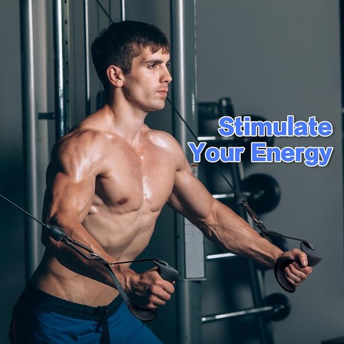Exercise Handles - Ergonomic Non-Slip D Handle Attachments for Cable Machines & Resistance Bands