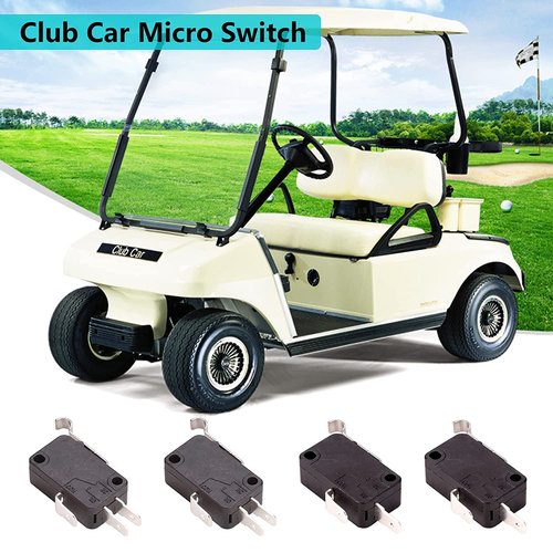 (6 Pack) Golf Cart Micro Switch 2 & 3 Prong for Club Car DS Precedent 1014807,1014240, 1014805