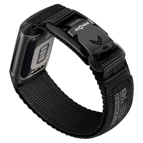 Bandletic Sport Band Compatible with Fitbit Charge 6/5 Bands for Men and Women, Rugged Soft Nylon Wristbands Replacement Straps with Magnetic Fidlock V-Buckle for Fitbit Charge 5/6 Fitness Tracker