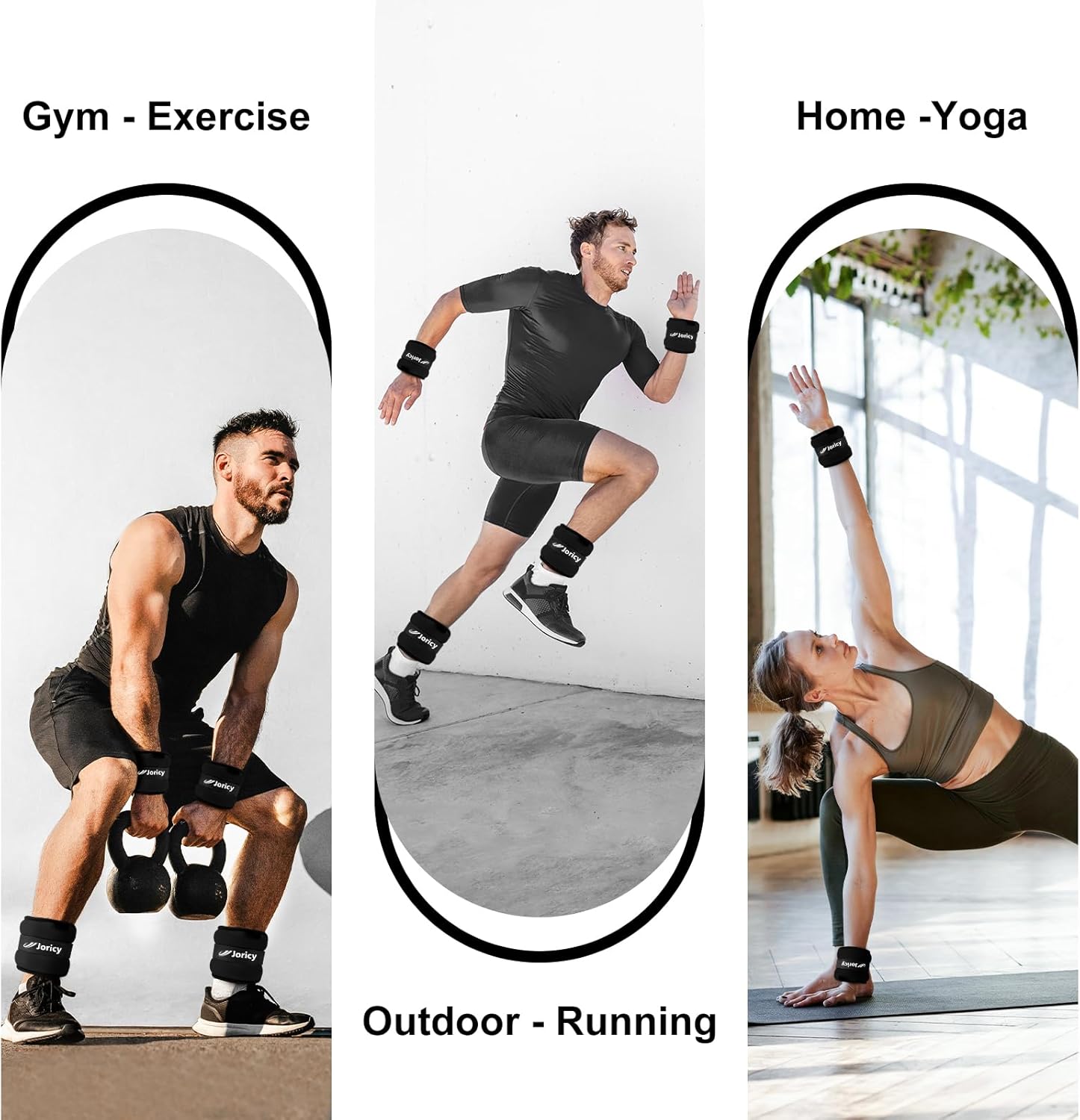 Skiennix Ankle Weights - Adjustable 1-20 LBS for Men & Women | Perfect for Fitness, Therapy & Workouts