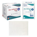 Dynarex Non-Adherent Pads-Sterile, Individually Packaged, Non-Stick Wound and Burn Care, Soft & Highly Absorbent, 3” x 4”, 1 Box of 100 Non-Adherent Pads-Sterile