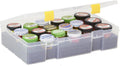 Plano Bait Stowaway Jar - Clear Fishing Storage Container for Easy Organization