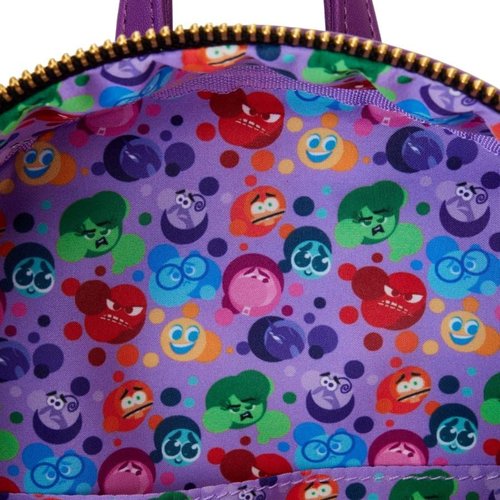 Loungefly Pixar Inside Out 2 Core Memories Spinning Wheel Mini Backpack