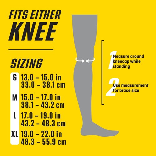 FUTURO Performance Knee Support, Ideal for General Support and Exercise, Large